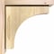 Ekena Millwork Huntington Rough Sawn Corbel w/Backplate, Douglas Fir, 8"W x 12"D x 12"H COR08X12X12HUN01RDF - alternate 4